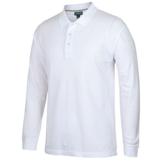 Roldan Mens Polo Shirts White Angle